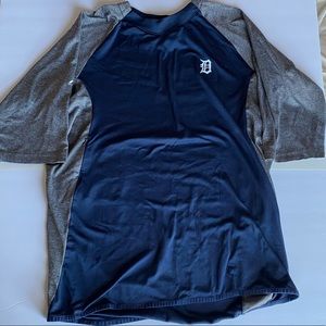 Majestic Detroit Tigers 3/4 sleeve shirt